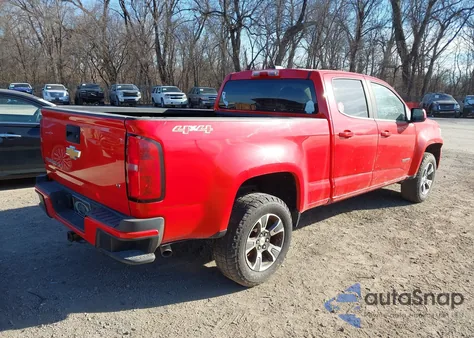 2018 Chevrolet Colorado Lt from USA, damaged, VIN 1GCGTCEN4J1312538